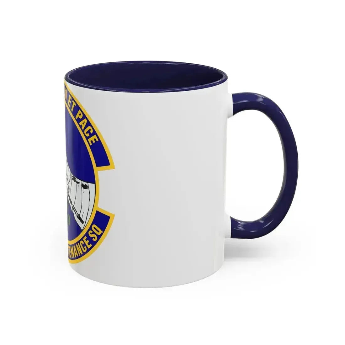 455th Expeditionary Maintenance Squadron (U.S. Air Force) Accent Coffee Mug - Go Mug Yourself
