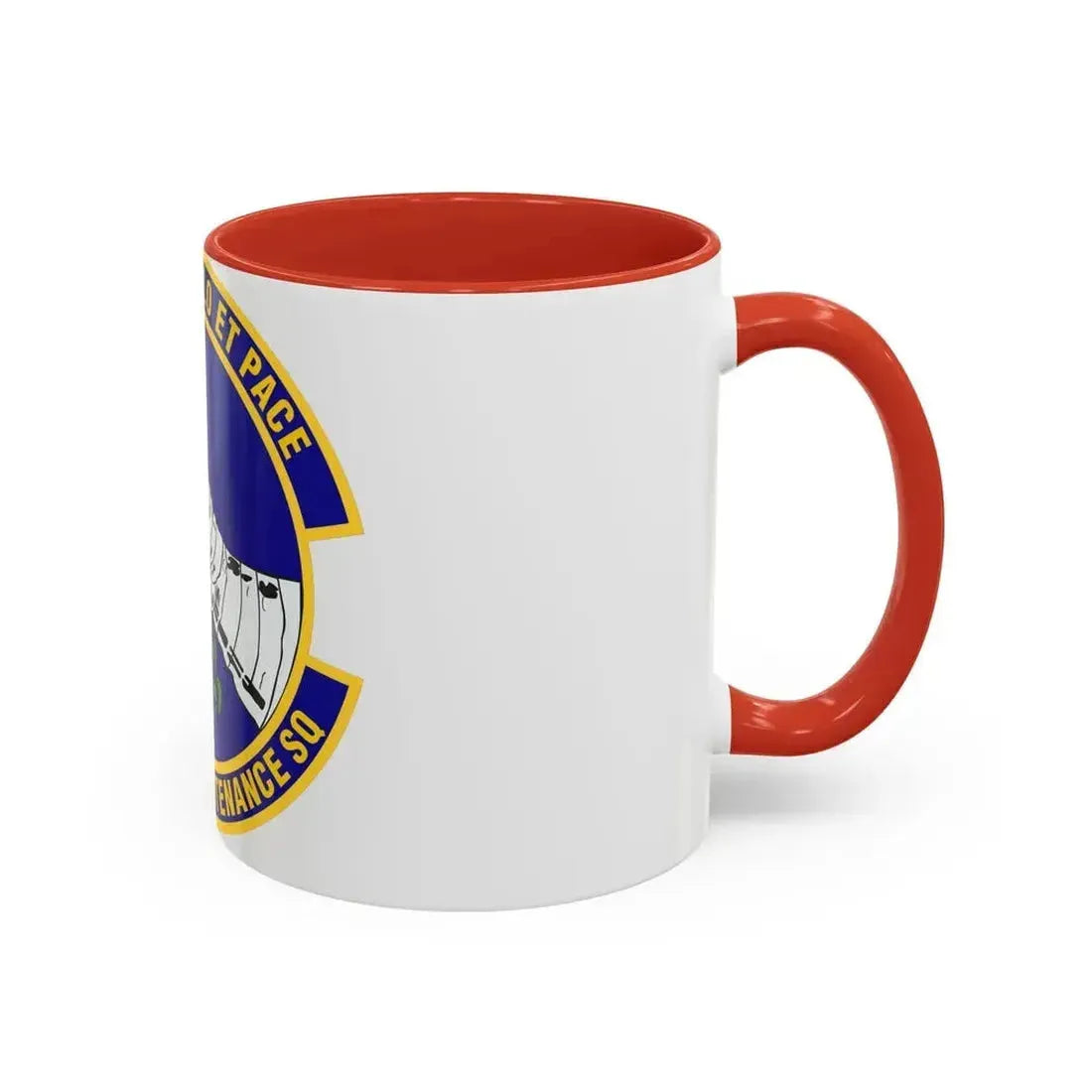 455th Expeditionary Maintenance Squadron (U.S. Air Force) Accent Coffee Mug - Go Mug Yourself