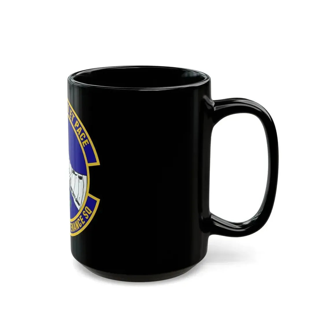 455th Expeditionary Maintenance Squadron (U.S. Air Force) Black Coffee Mug - Go Mug Yourself
