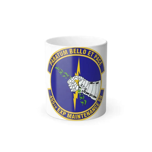 455th Expeditionary Maintenance Squadron (U.S. Air Force) Color Changing Coffee Mug 11oz - Go Mug Yourself