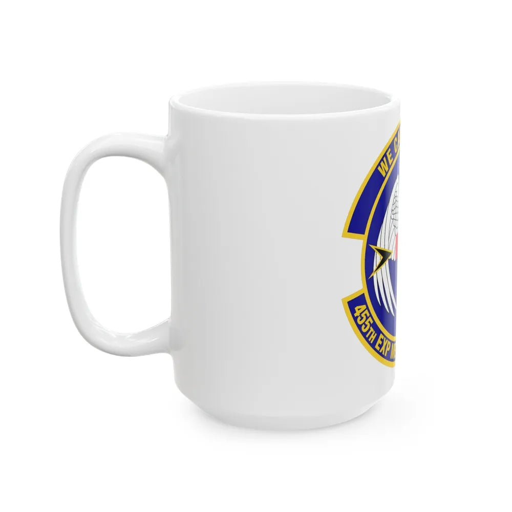 455th Expeditionary Medical Support Squadron (U.S. Air Force) White Coffee Mug-Go Mug Yourself