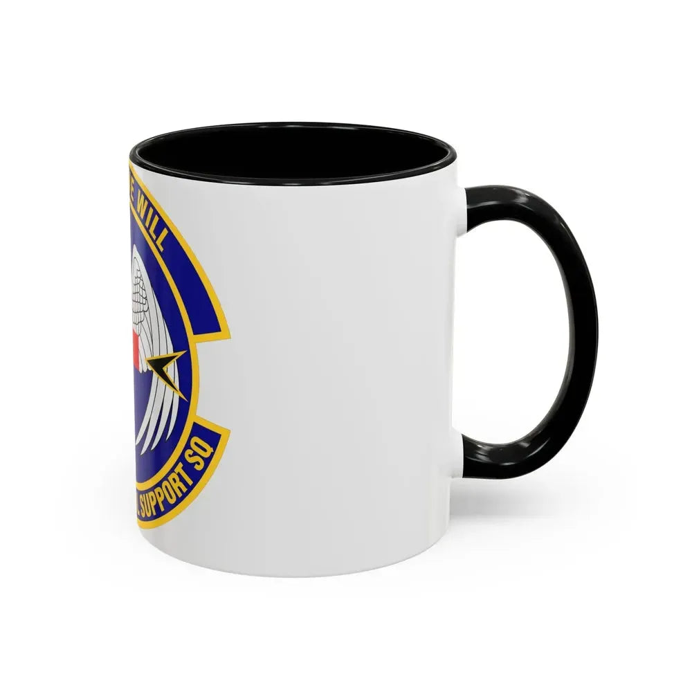 455th Expeditionary Medical Support Squadron (U.S. Air Force) Accent Coffee Mug - Go Mug Yourself