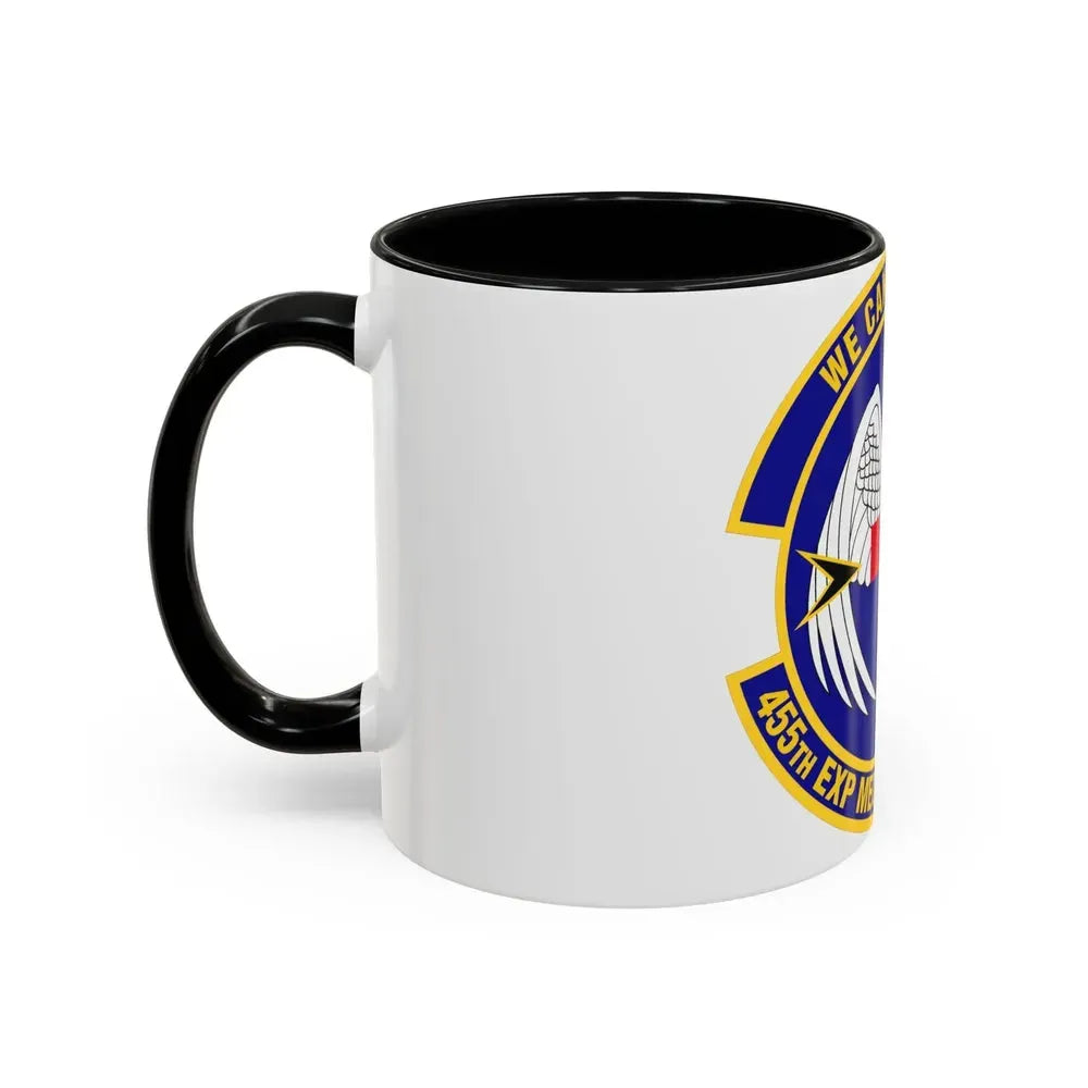 455th Expeditionary Medical Support Squadron (U.S. Air Force) Accent Coffee Mug - Go Mug Yourself