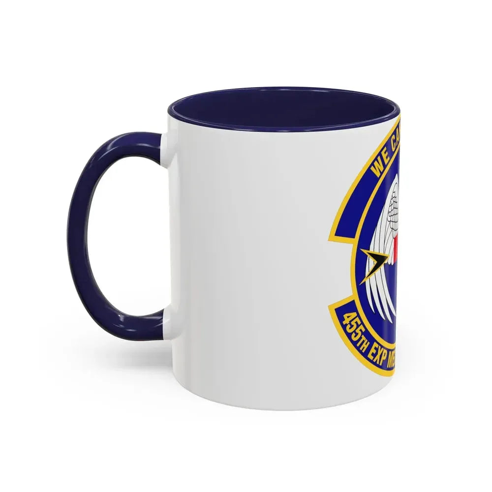 455th Expeditionary Medical Support Squadron (U.S. Air Force) Accent Coffee Mug - Go Mug Yourself