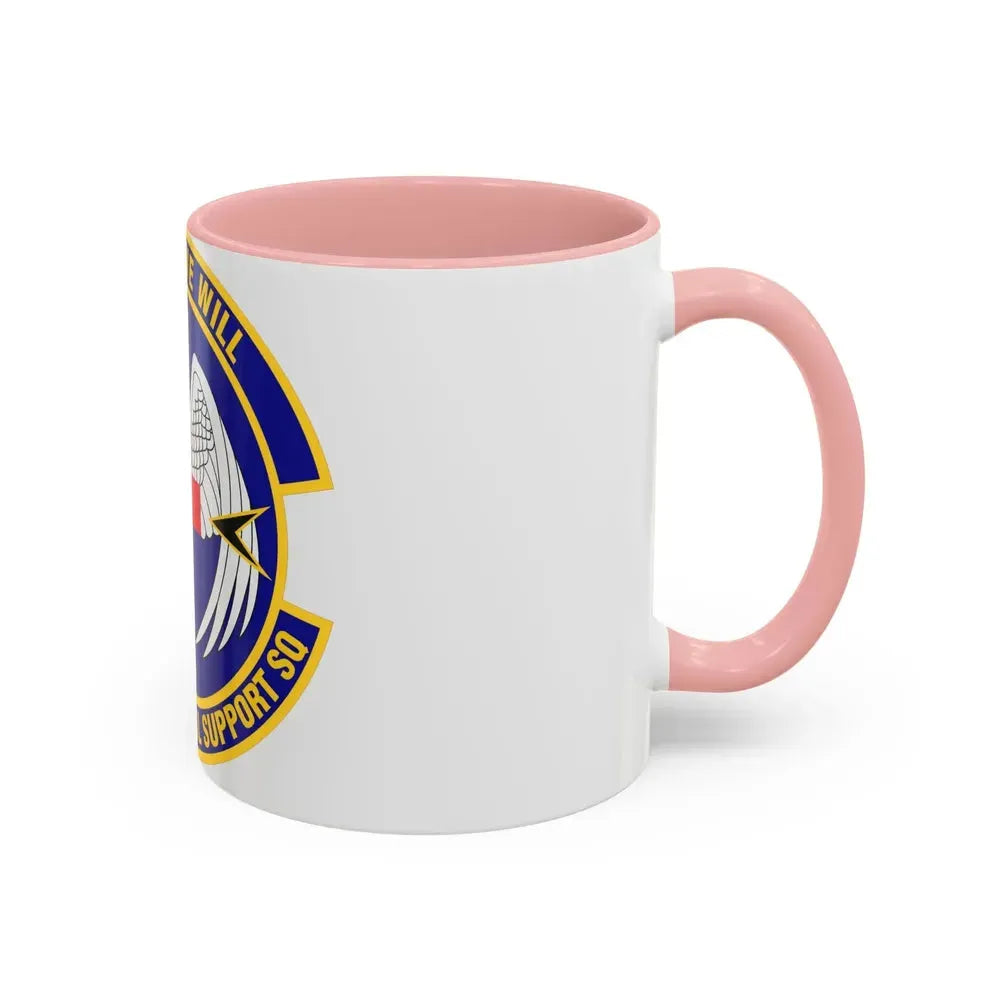 455th Expeditionary Medical Support Squadron (U.S. Air Force) Accent Coffee Mug - Go Mug Yourself