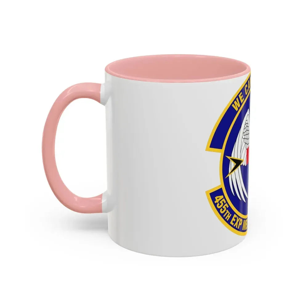 455th Expeditionary Medical Support Squadron (U.S. Air Force) Accent Coffee Mug - Go Mug Yourself