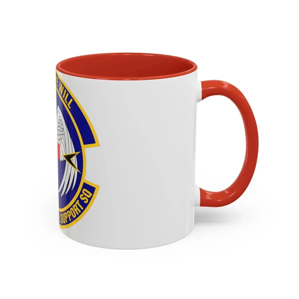 455th Expeditionary Medical Support Squadron (U.S. Air Force) Accent Coffee Mug - Go Mug Yourself