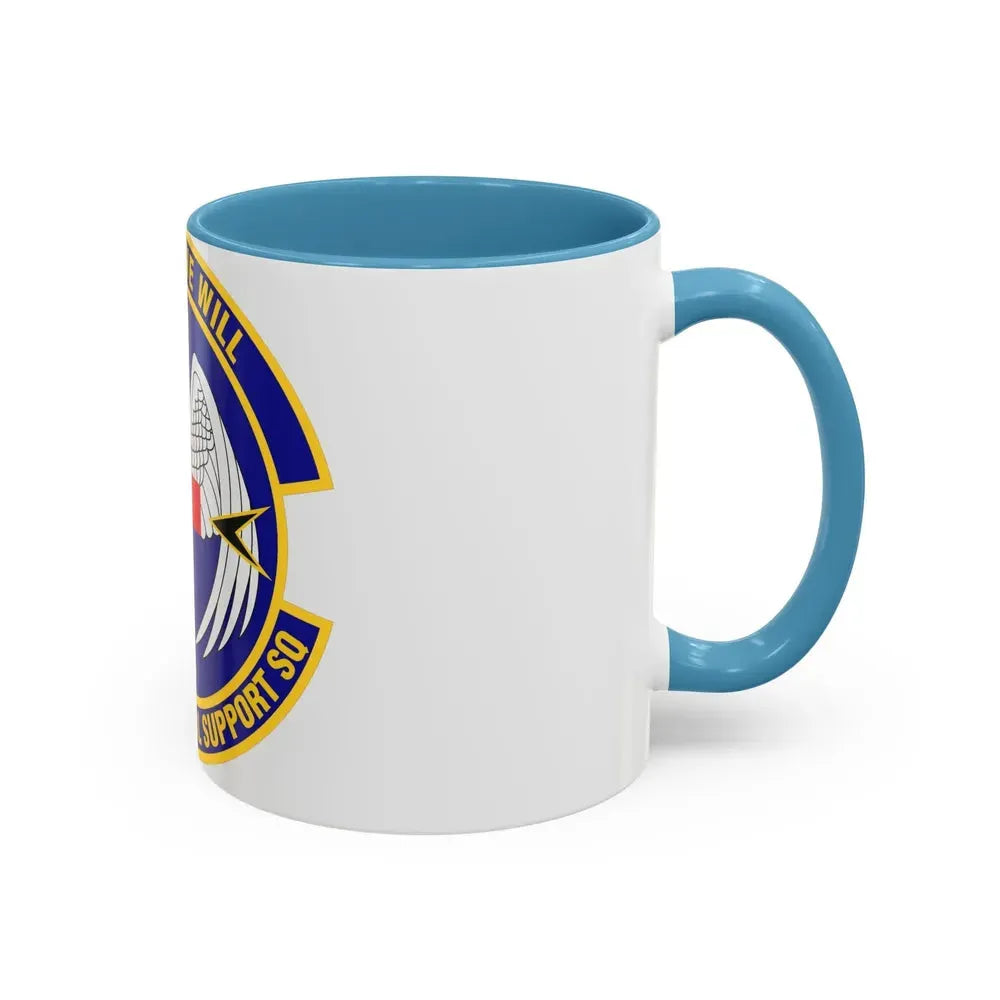 455th Expeditionary Medical Support Squadron (U.S. Air Force) Accent Coffee Mug - Go Mug Yourself