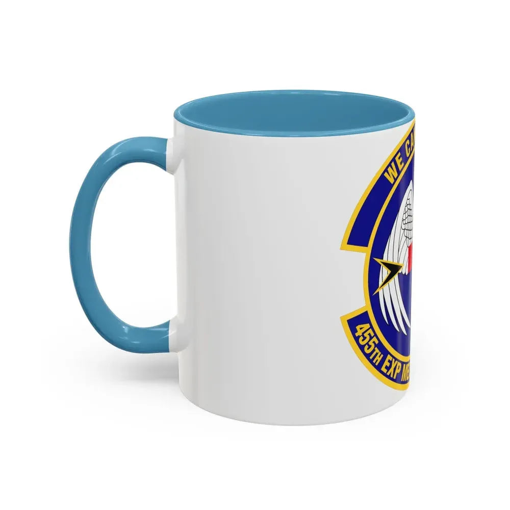 455th Expeditionary Medical Support Squadron (U.S. Air Force) Accent Coffee Mug - Go Mug Yourself