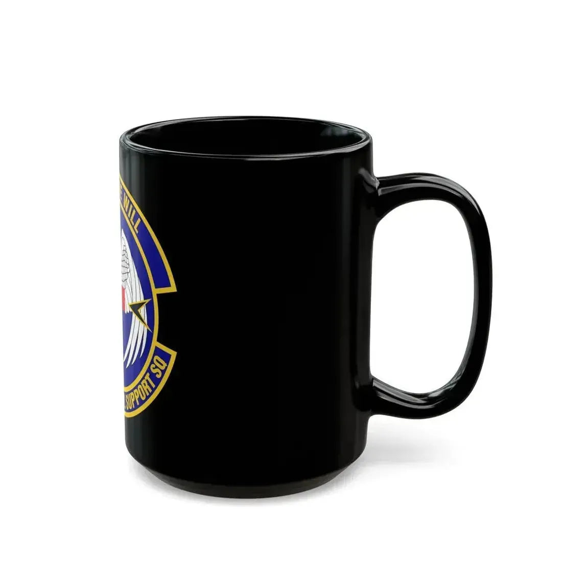 455th Expeditionary Medical Support Squadron (U.S. Air Force) Black Coffee Mug - Go Mug Yourself