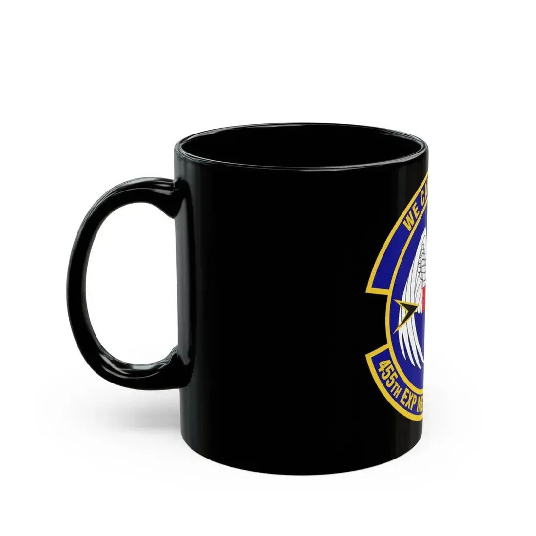 455th Expeditionary Medical Support Squadron (U.S. Air Force) Black Coffee Mug - Go Mug Yourself