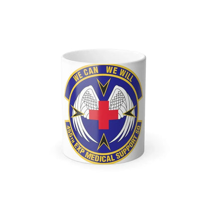 455th Expeditionary Medical Support Squadron (U.S. Air Force) Color Changing Coffee Mug 11oz - Go Mug Yourself
