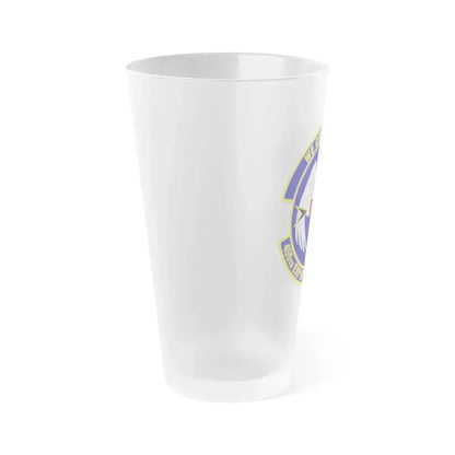 455th Expeditionary Medical Support Squadron (U.S. Air Force) Frosted Pint Glass 16oz - Go Mug Yourself