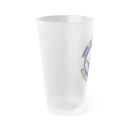 455th Expeditionary Medical Support Squadron (U.S. Air Force) Frosted Pint Glass 16oz - Go Mug Yourself