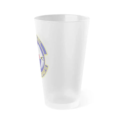 455th Expeditionary Medical Support Squadron (U.S. Air Force) Frosted Pint Glass 16oz - Go Mug Yourself