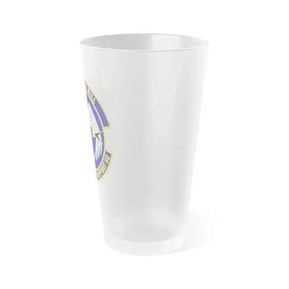 455th Expeditionary Medical Support Squadron (U.S. Air Force) Frosted Pint Glass 16oz - Go Mug Yourself