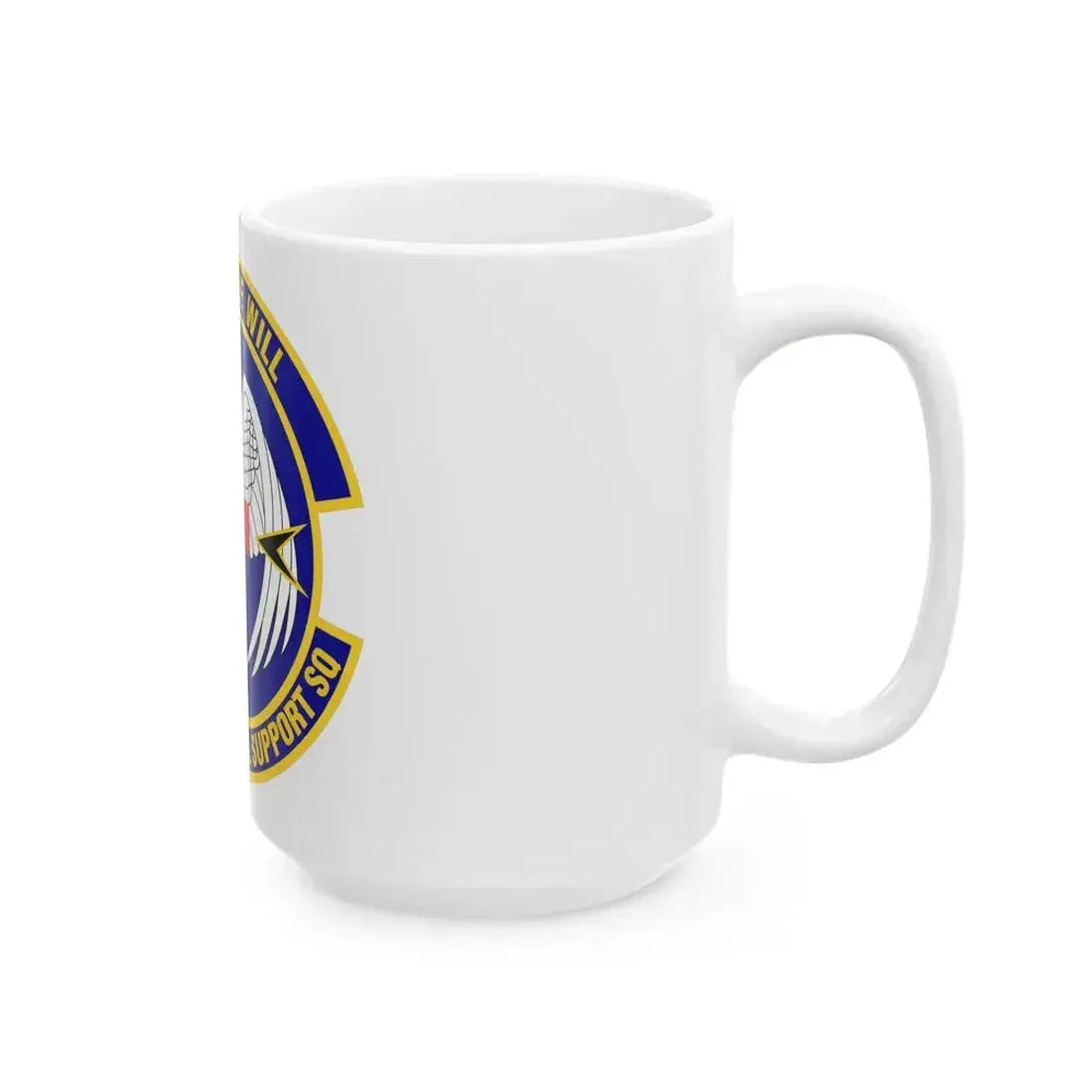 455th Expeditionary Medical Support Squadron (U.S. Air Force) White Coffee Mug - Go Mug Yourself
