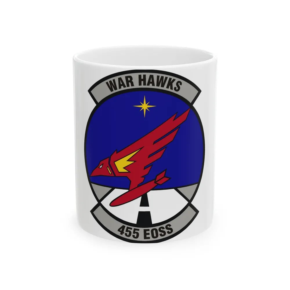 455th Expeditionary Operations Support Squadron (U.S. Air Force) White Coffee Mug-11oz-Go Mug Yourself