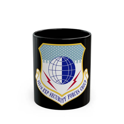 455th Expeditionary Security Forces Group (U.S. Air Force) Black Coffee Mug-11oz-Go Mug Yourself