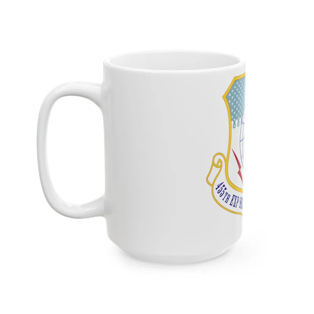 455th Expeditionary Security Forces Group (U.S. Air Force) White Coffee Mug-Go Mug Yourself