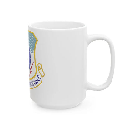 455th Expeditionary Security Forces Group (U.S. Air Force) White Coffee Mug-Go Mug Yourself