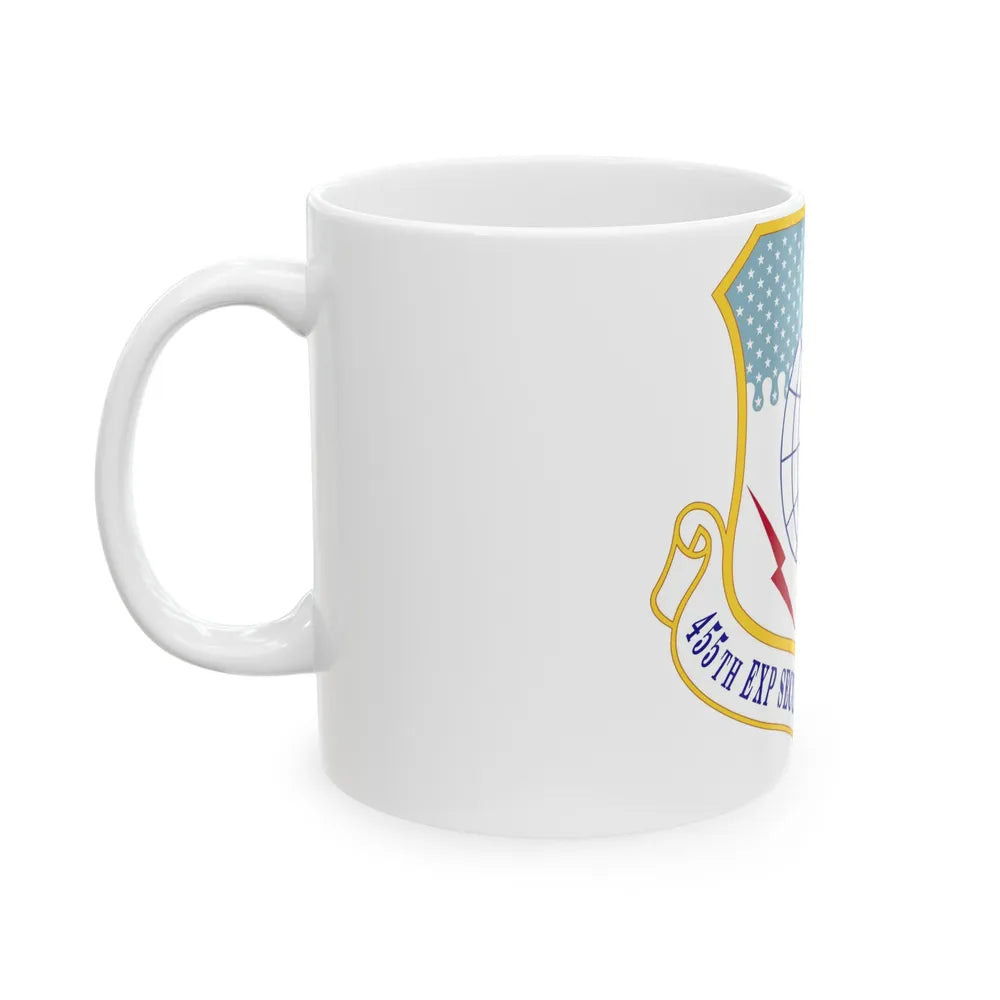 455th Expeditionary Security Forces Group (U.S. Air Force) White Coffee Mug-Go Mug Yourself