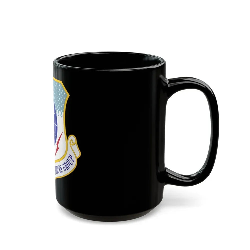 455th Expeditionary Security Forces Group (U.S. Air Force) Black Coffee Mug - Go Mug Yourself