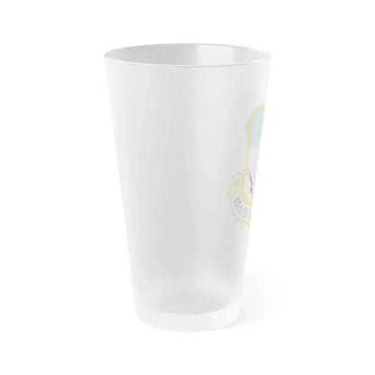 455th Expeditionary Security Forces Group (U.S. Air Force) Frosted Pint Glass 16oz - Go Mug Yourself