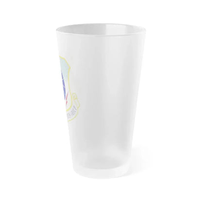 455th Expeditionary Security Forces Group (U.S. Air Force) Frosted Pint Glass 16oz - Go Mug Yourself