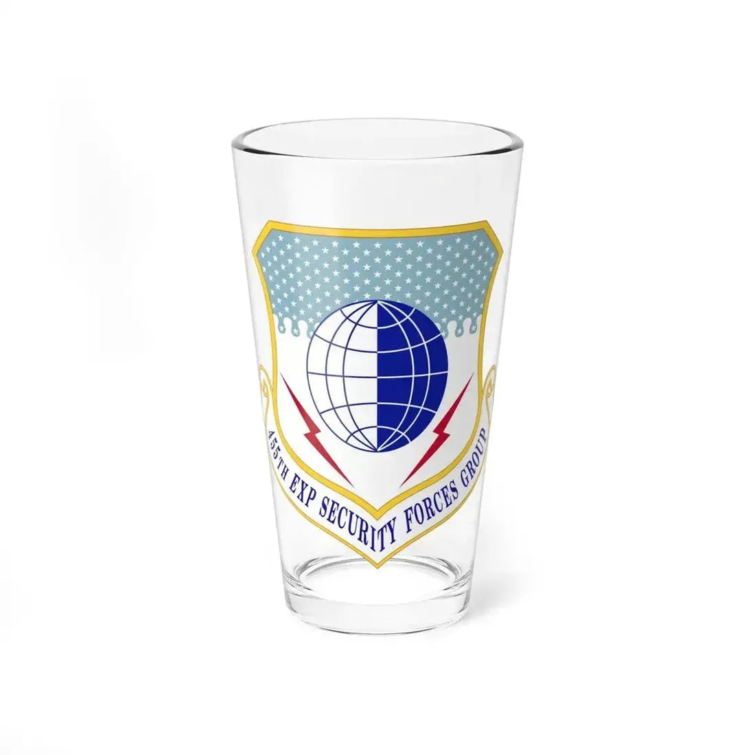 455th Expeditionary Security Forces Group (U.S. Air Force) Pint Glass 16oz 16oz - Go Mug Yourself