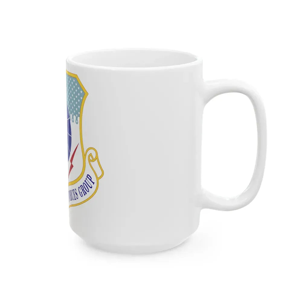 455th Expeditionary Security Forces Group (U.S. Air Force) White Coffee Mug - Go Mug Yourself