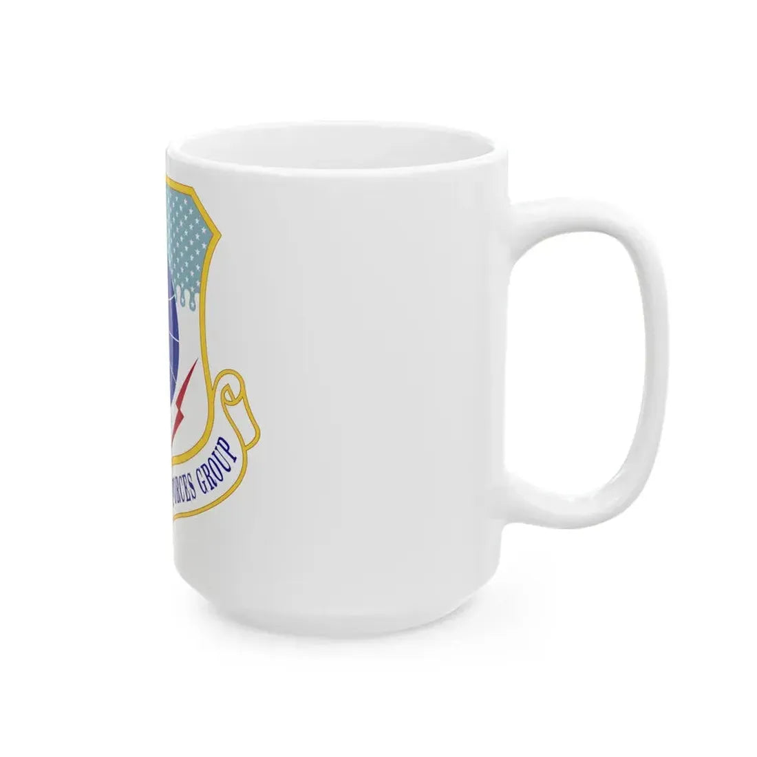 455th Expeditionary Security Forces Group (U.S. Air Force) White Coffee Mug - Go Mug Yourself