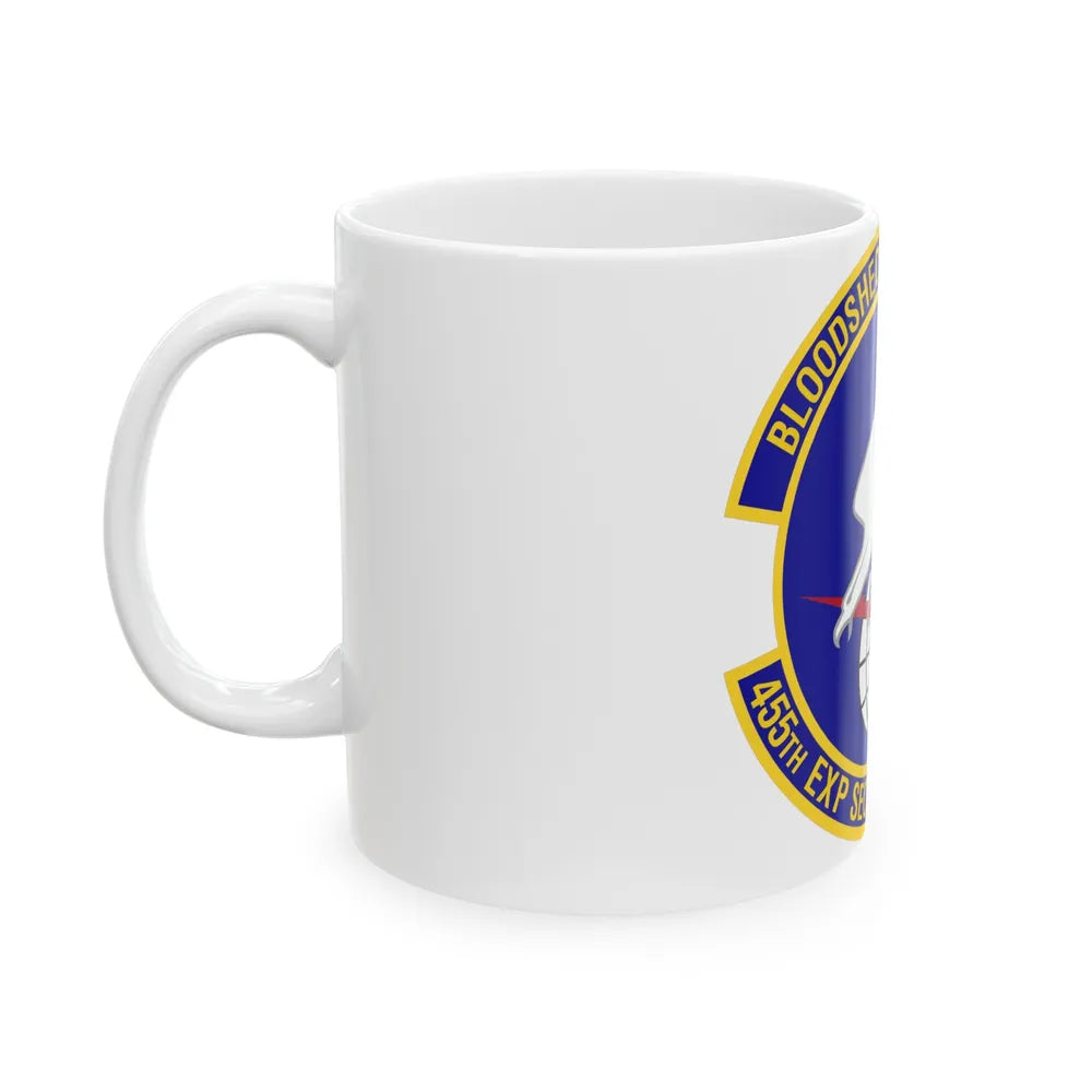 455th Expeditionary Security Forces Squadron (U.S. Air Force) White Coffee Mug-Go Mug Yourself