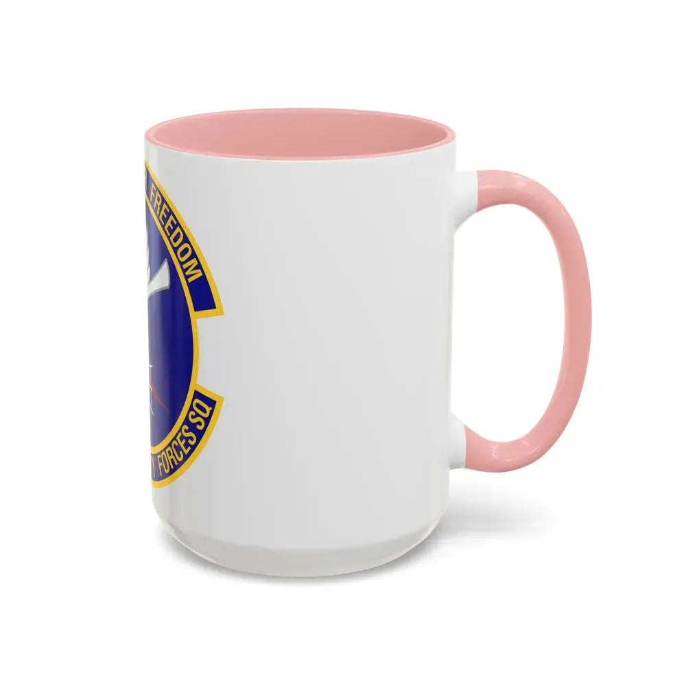 455th Expeditionary Security Forces Squadron (U.S. Air Force) Accent Coffee Mug - Go Mug Yourself