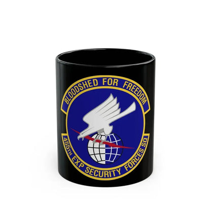 455th Expeditionary Security Forces Squadron (U.S. Air Force) Black Coffee Mug 11oz - Go Mug Yourself