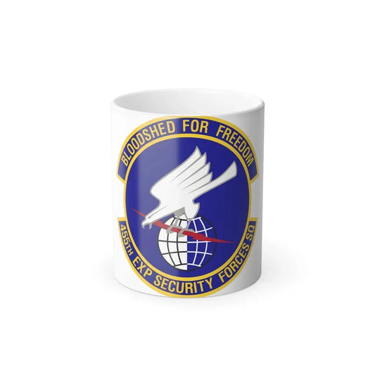 455th Expeditionary Security Forces Squadron (U.S. Air Force) Color Changing Coffee Mug 11oz - Go Mug Yourself