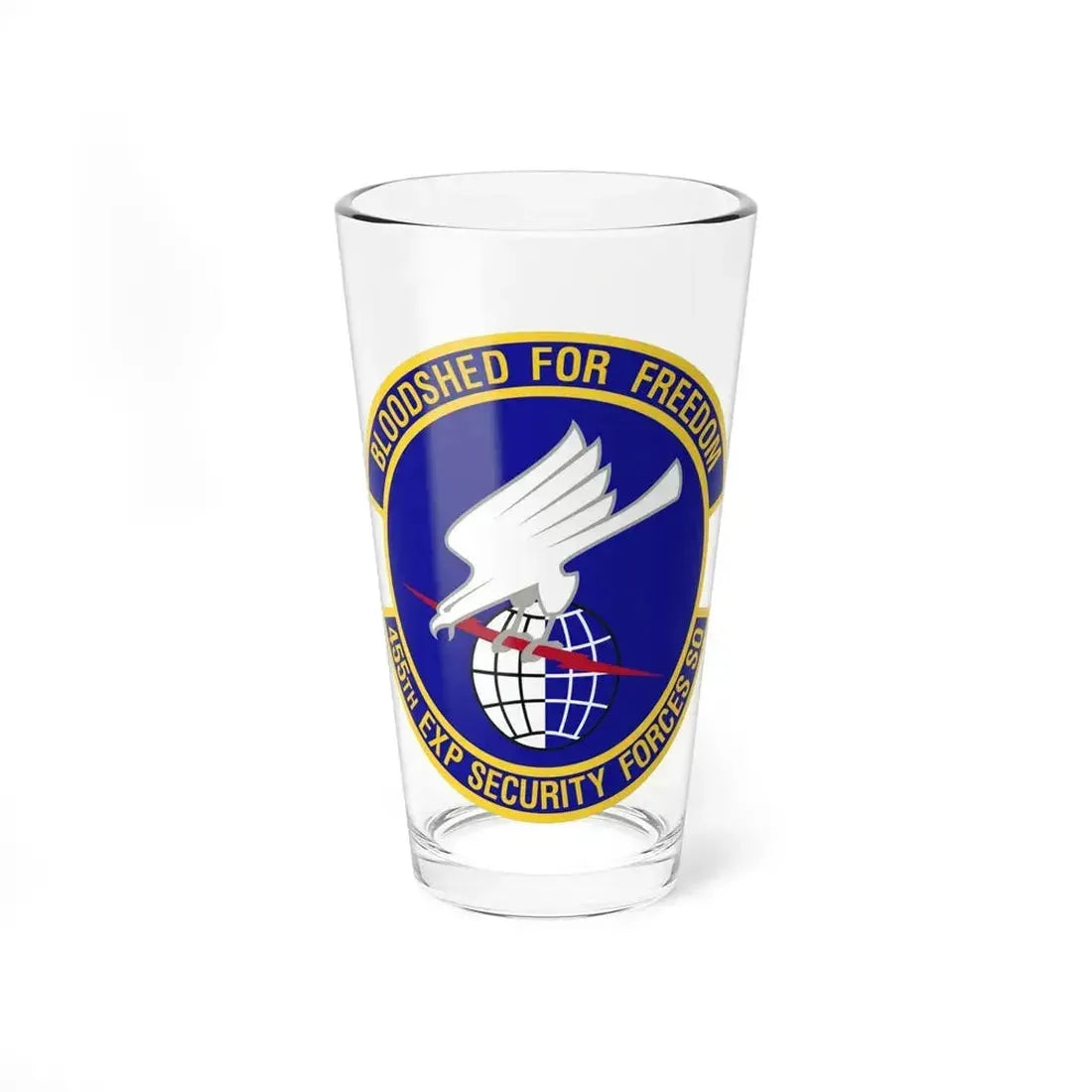 455th Expeditionary Security Forces Squadron (U.S. Air Force) Pint Glass 16oz - Go Mug Yourself