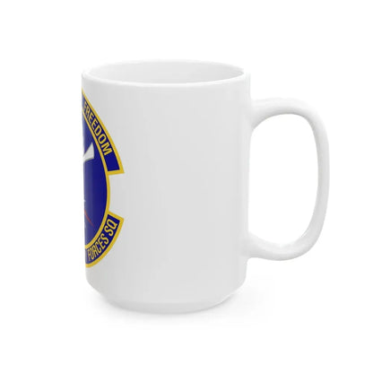 455th Expeditionary Security Forces Squadron (U.S. Air Force) White Coffee Mug - Go Mug Yourself