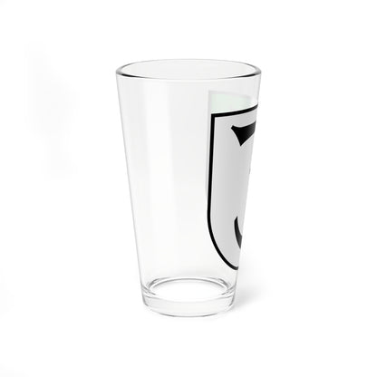 Zurzach Bezirk Wappen (Switzerland) (Coat of Arms) Pint Glass 16oz