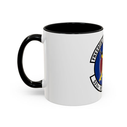 531 Intelligence Squadron ACC (U.S. Air Force) Accent Coffee Mug