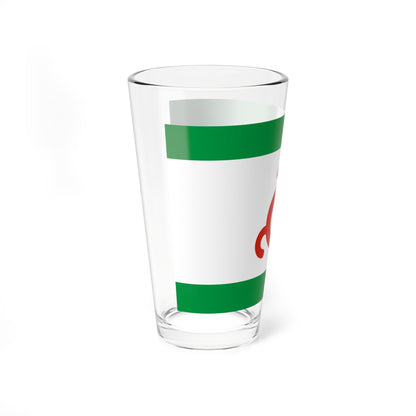 Flag of Ingushetia (Russia) Pint Glass 16oz