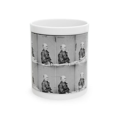 Adml. Shubrick, U.S.N. (U.S. Civil War) White Coffee Mug