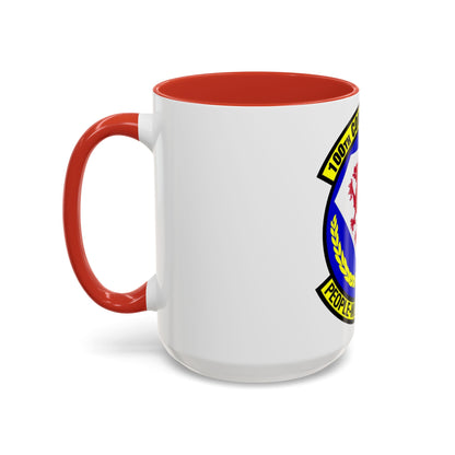 100 Comptroller Squadron USAFE (U.S. Air Force) Accent Coffee Mug