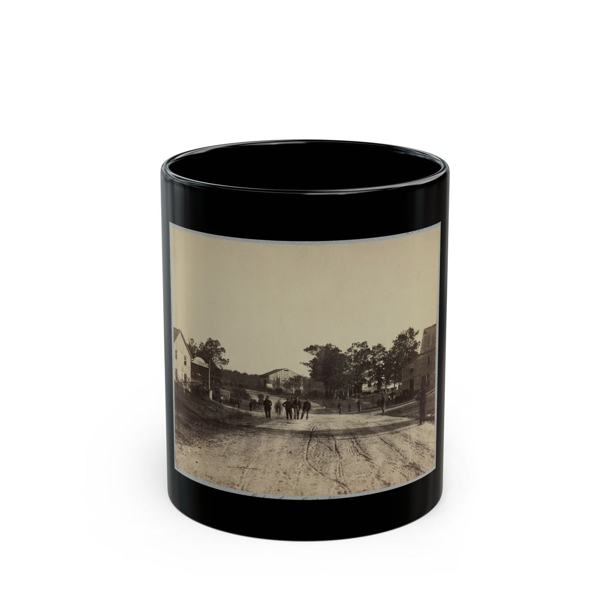 Bailey's Cross Roads, Va. (U.S. Civil War) Black Coffee Mug