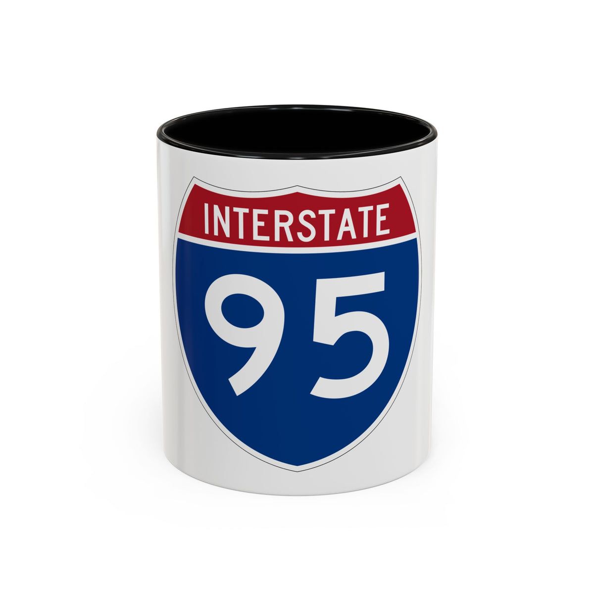Interstate 95 (U.S. Highways) Accent Coffee Mug