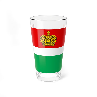 Flag of Kaluga Oblast (Russia) Pint Glass 16oz