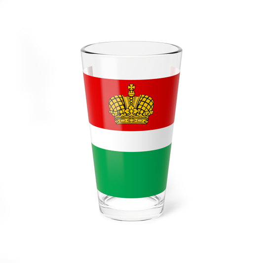 Flag of Kaluga Oblast (Russia) Pint Glass 16oz
