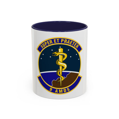 9th Aerospace Medicine Squadron (U.S. Air Force) Accent Coffee Mug