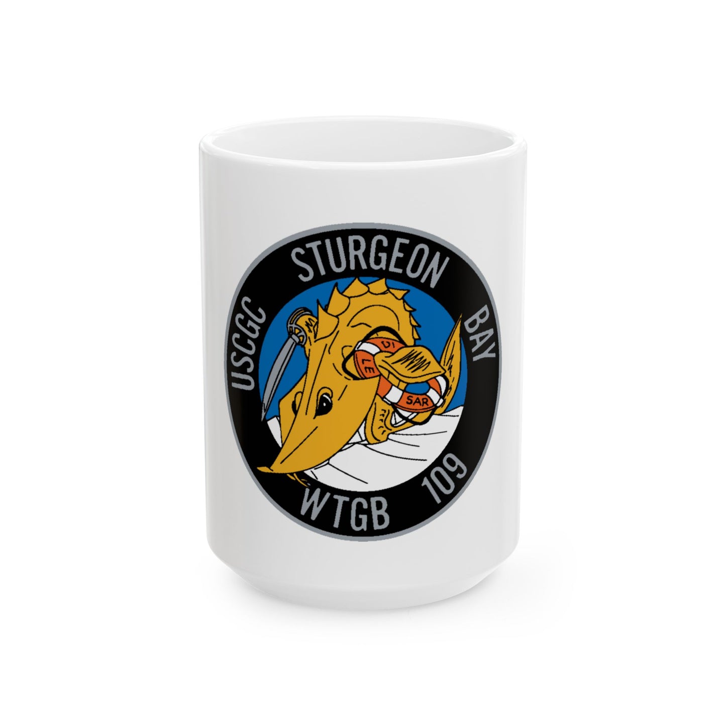 USCGC Sturgeon WTGB 109 (U.S. Coast Guard) White Coffee Mug