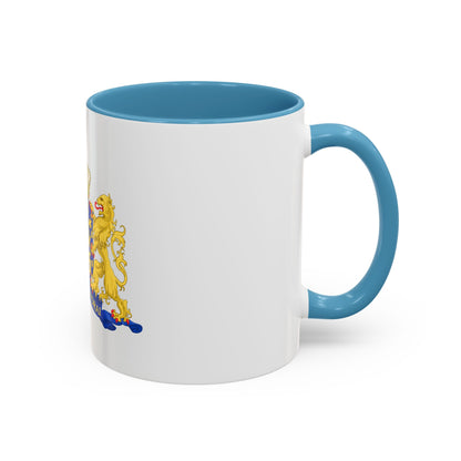 State coat of arms of the Netherlands - Accent Coffee Mug